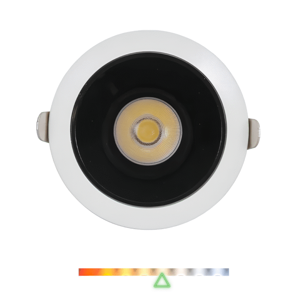 Spot LED de Embutir Mira Redondo Antiofuscante 7W 700lm 4000K - Gaya
