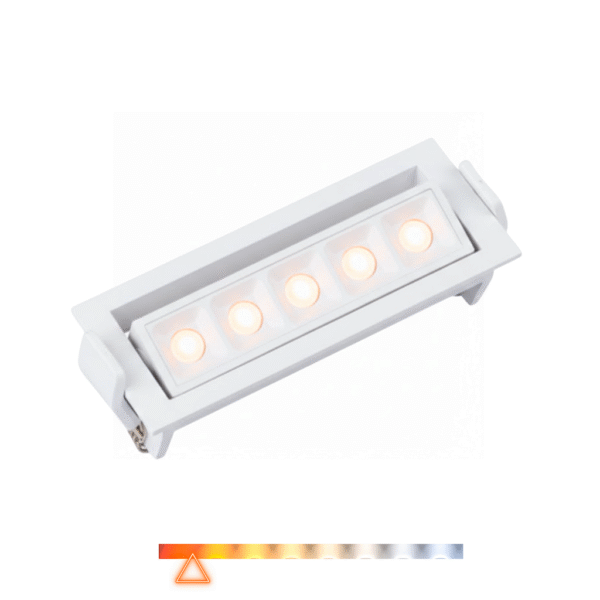 Spot de Embutir Point Direcionável 10W 650lm 2700K IRC>90 Bivolt – Spotline