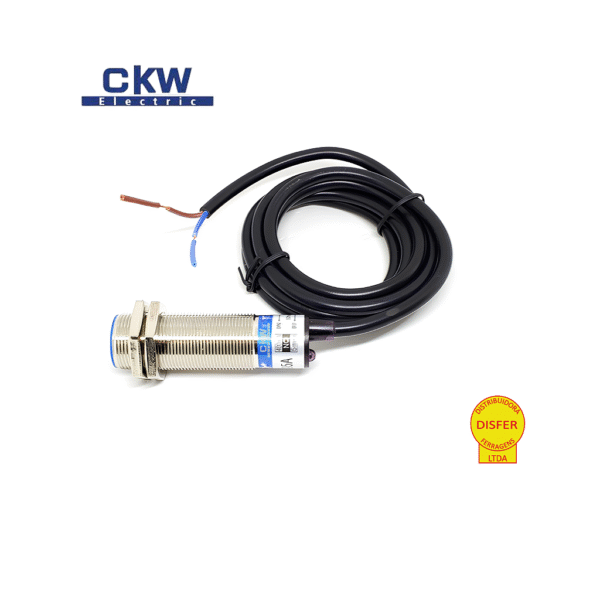 Sensor Indutivo SLM18-5 90-250VCA NC – CKW