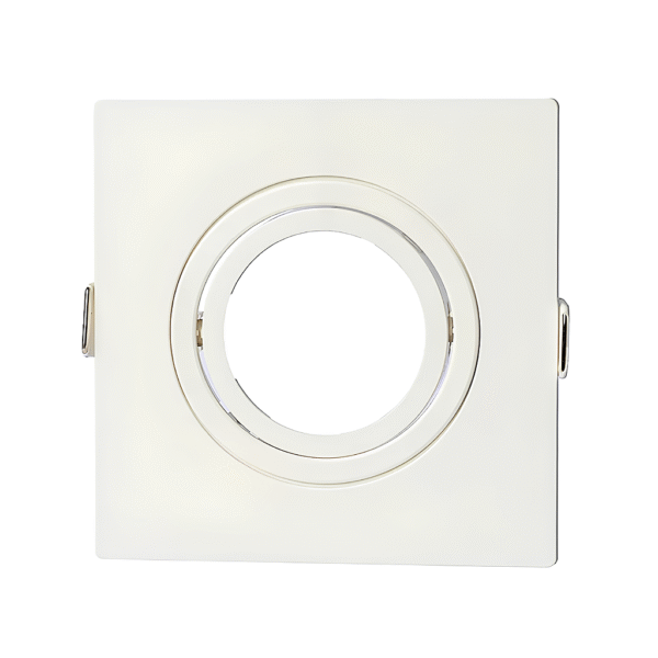 Spot de Embutir Quadrado Face Plana Direcionável MR16 GU10 – Pix