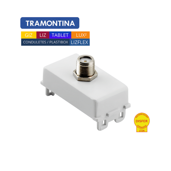 Módulo Tomada para TV SAT LIZ - Tramontina