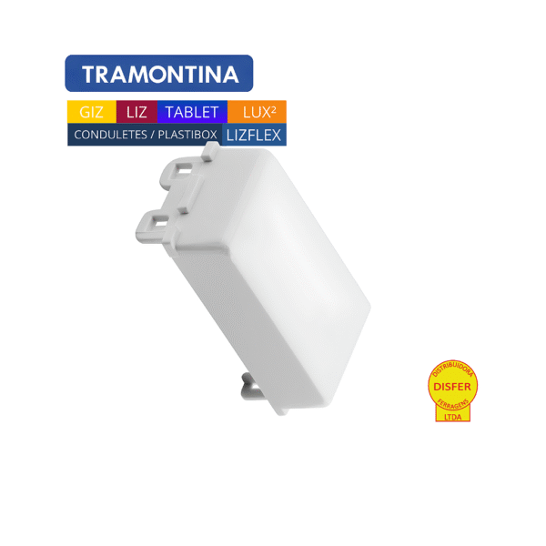 Módulo Cego Branco LIZ - Tramontina