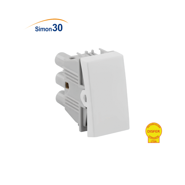 Módulo Interruptor Intermediário Branco - Linha Simon 30/35