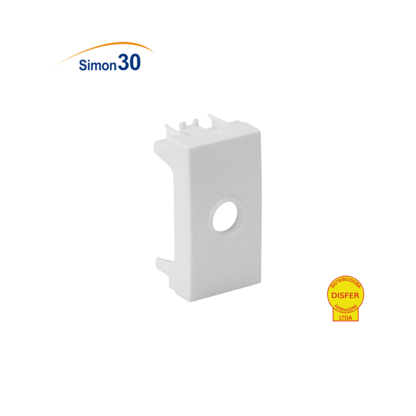 Módulo Saída de Fio Branco - Linha Simon 30/35