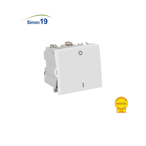Módulo Interruptor Bipolar Simples Duplo 25A – Linha Simon 19/20