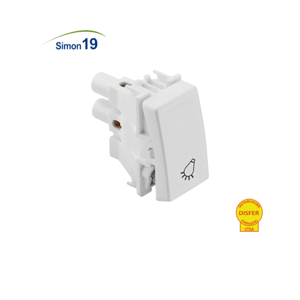 Módulo Interruptor Pulsador de Minuteria – Linha Simon 19/20