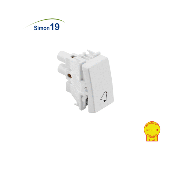 Módulo Interruptor Pulsador de Campainha – Linha Simon 19/20