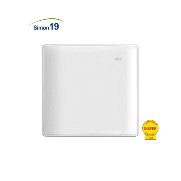 Placa Cega 4x4 com Suporte - Linha Simon 19/20