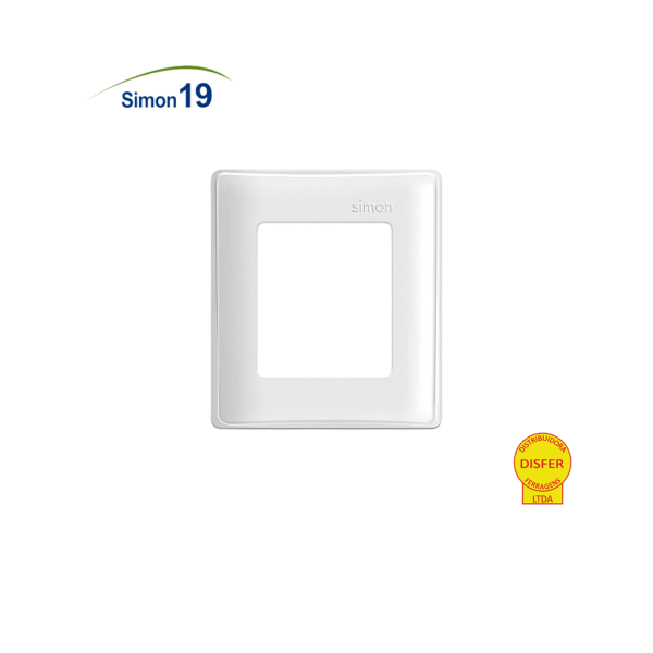 Placa para Caixa de Sobrepor 2 Postos – Linha Simon 19/20