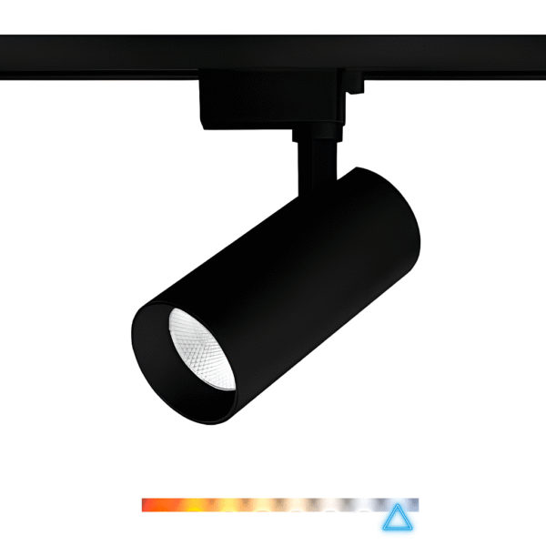 Spot de Trilho Eletrificado LED 10W 6500K 680lm – Preto Opus