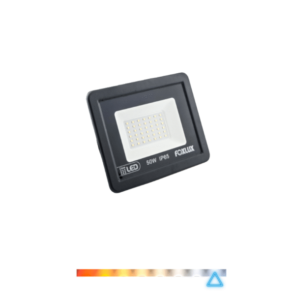 Refletor LED SMD 50W 6500K 3000lm IP65 Bivolt - Foxlux