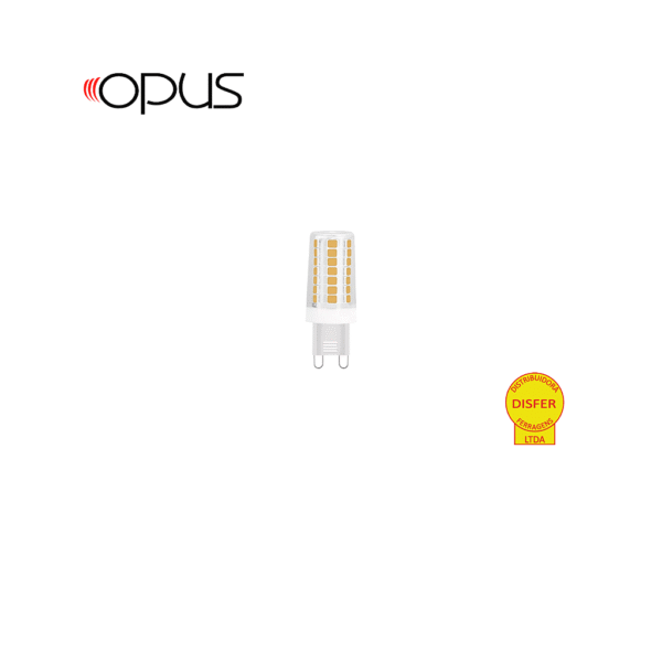 Lâmpada G9 Halopin LED 3,5W 3000K 350lm 220V - Opus