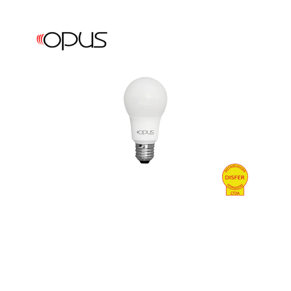Lâmpada Bulbo LED 9W 4000K 810lm Bivolt - Opus