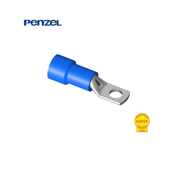 Terminal Pré-Isolado Olhal 16mm² F8,4 Azul Unidade - Penzel
