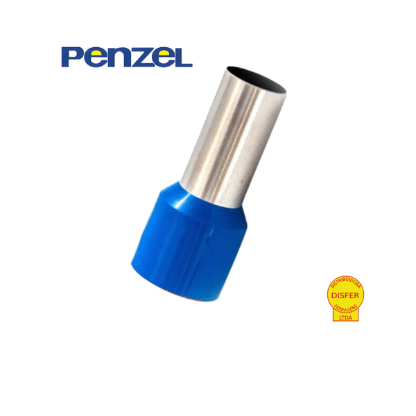 Terminal Pré-Isolado Ilhós Azul 50mm² Condutor 20mm Unidade - Penzel