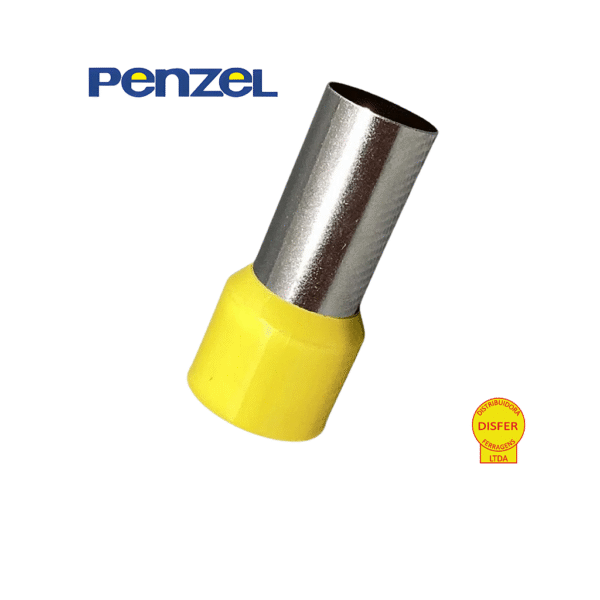 Terminal Pré-Isolado Ilhós Amarelo 70mm² Condutor 20mm Unidade - Penzel