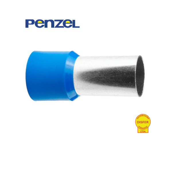 Terminal Pré-Isolado Ilhós Azul 120mm² Condutor 27mm Unidade - Penzel