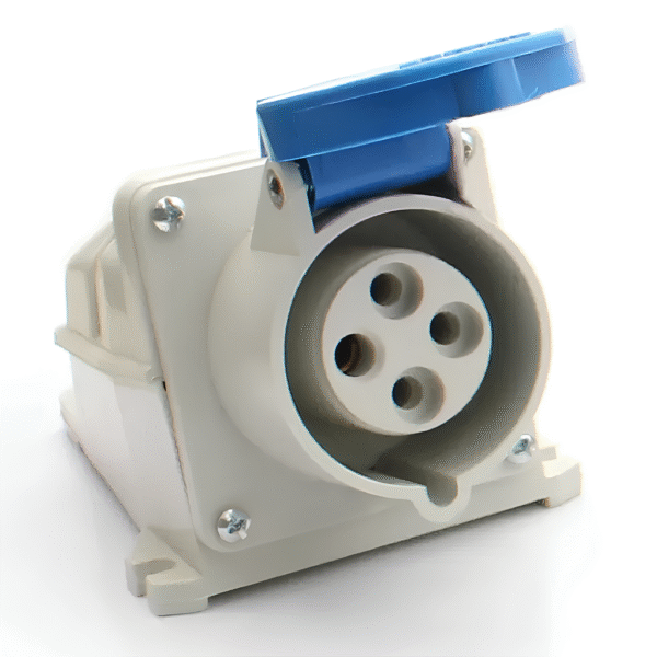 Tomada Industrial de Sobrepor 3P+T 16A 9H 220-240V IP44 Azul – Strahl