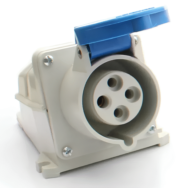 Tomada Industrial de Sobrepor 3P+T 32A 9H 220-240V IP44 Azul – Strahl