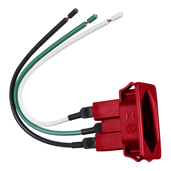 Tomada de Painel com Rabicho 2P+T 20A Vermelha – Margirius