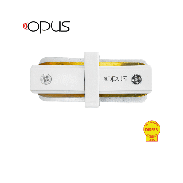 Conector I para Trilho Eletrificado Branco - Opus