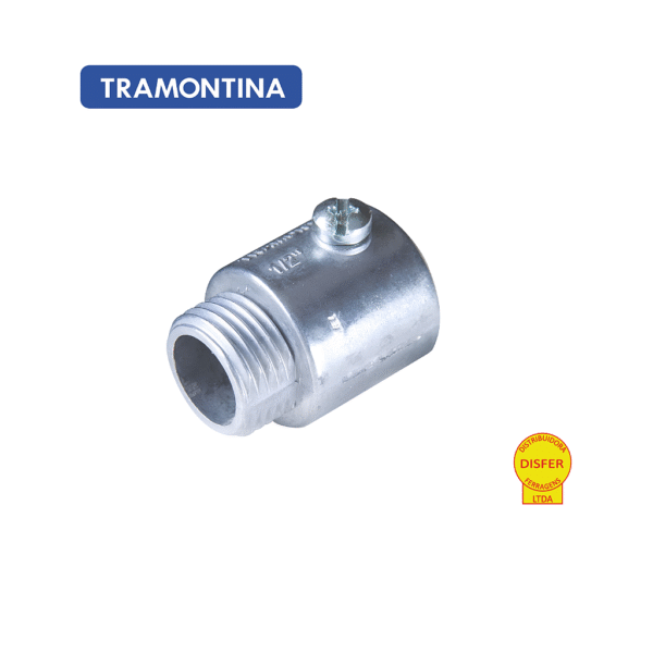 Conector Unidut Cônico Sem Rosca de Alumínio 1/2" - Tramontina