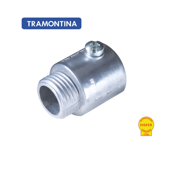 Conector Unidut Cônico Sem Rosca de Alumínio 3/4" - Tramontina