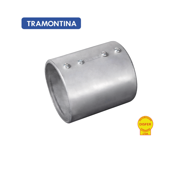 Luva de Emenda Unidut Reto de Alumínio 3" - Tramontina