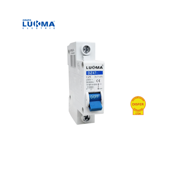 Disjuntor Unipolar DIN 10A - Lukma