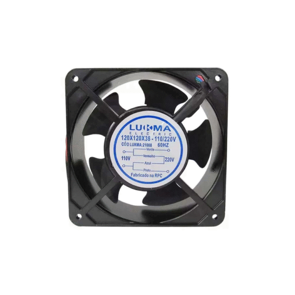 Ventoinha 120x120x38mm Bivolt LK-12038SE – Lukma