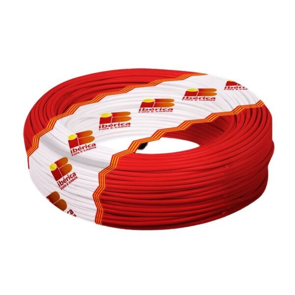 Cabo Flexível 2,50mm Vermelho - Ibérica
