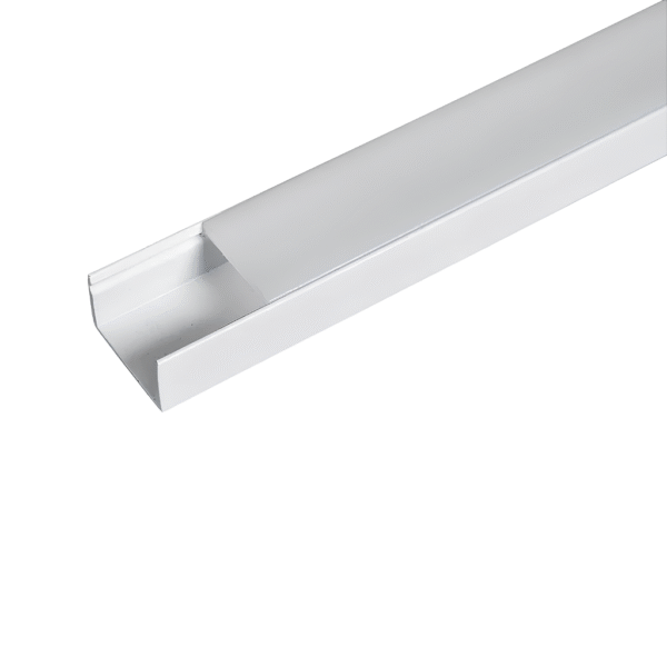 Perfil de Sobrepor Wood 17x10 - 3 Metros - Branco – Usina Design